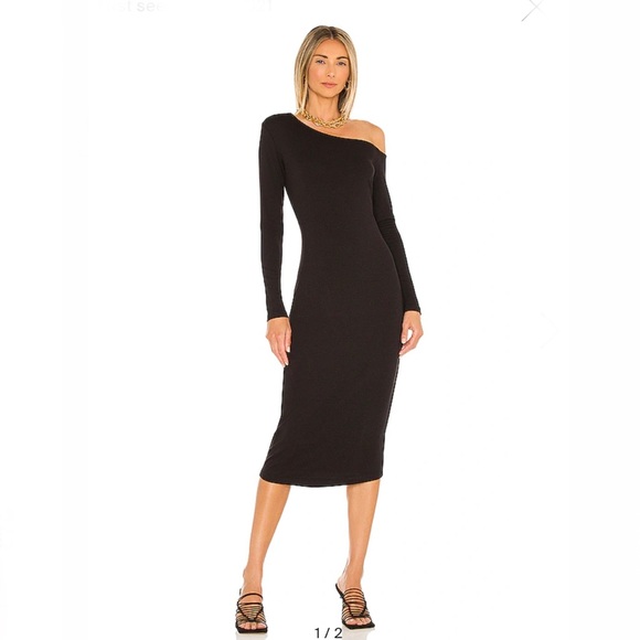 HEARTLOOM Larisa Dress in Black Size S from REVOLVE - Picture 1 of 6